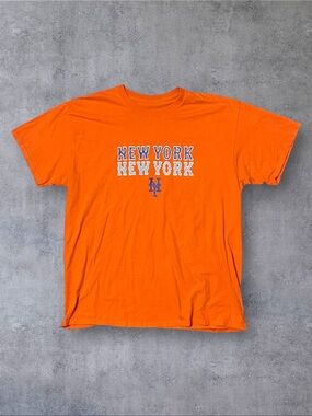 Orange New York Mets T-Shirt